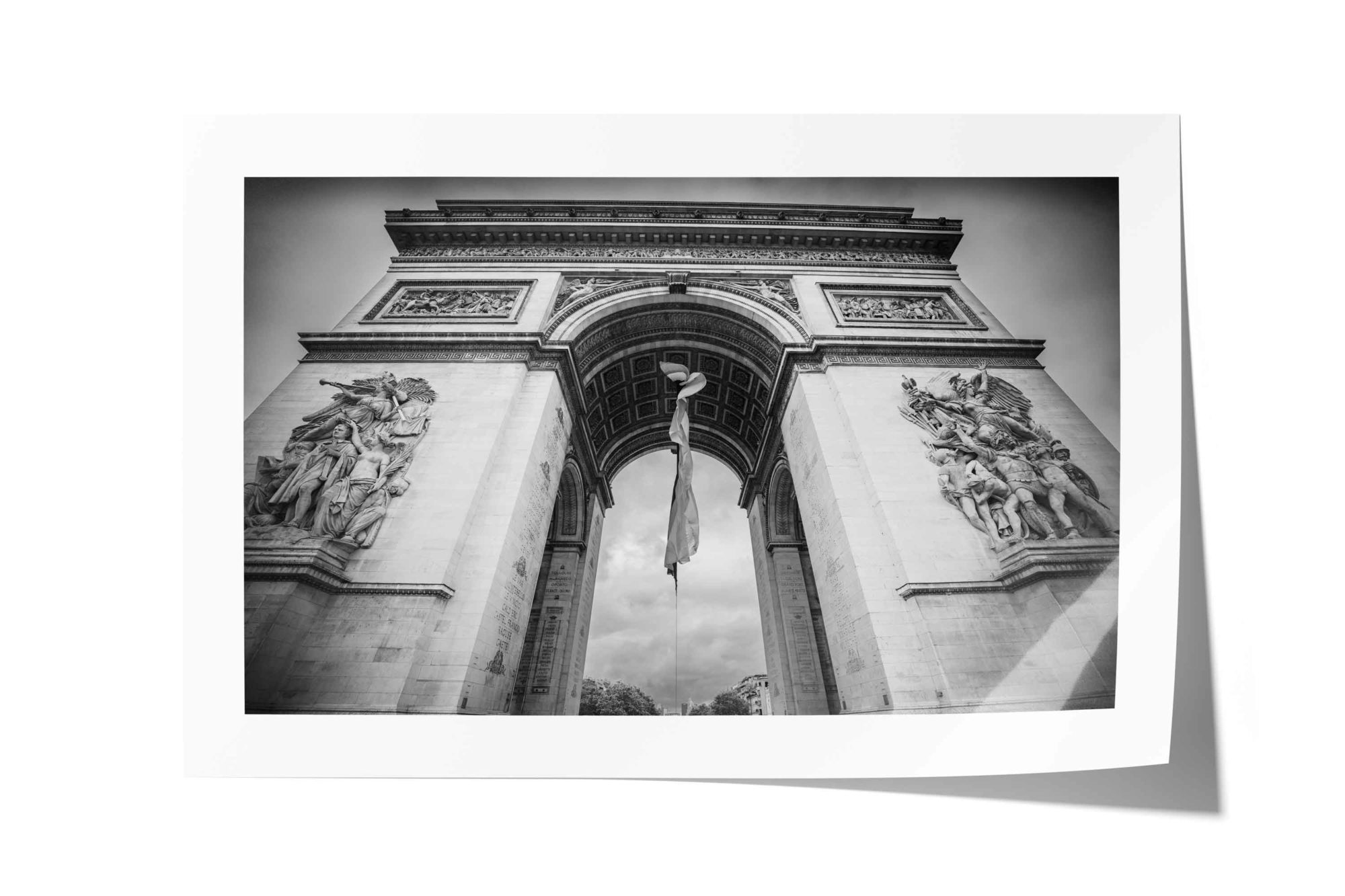 Champs-Élysées, Arc de Triomphe, Paris, France